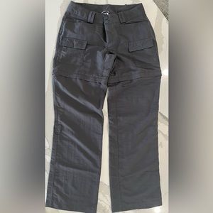 The North Face zip-off hiking pants - new without tags. Size 2 short.